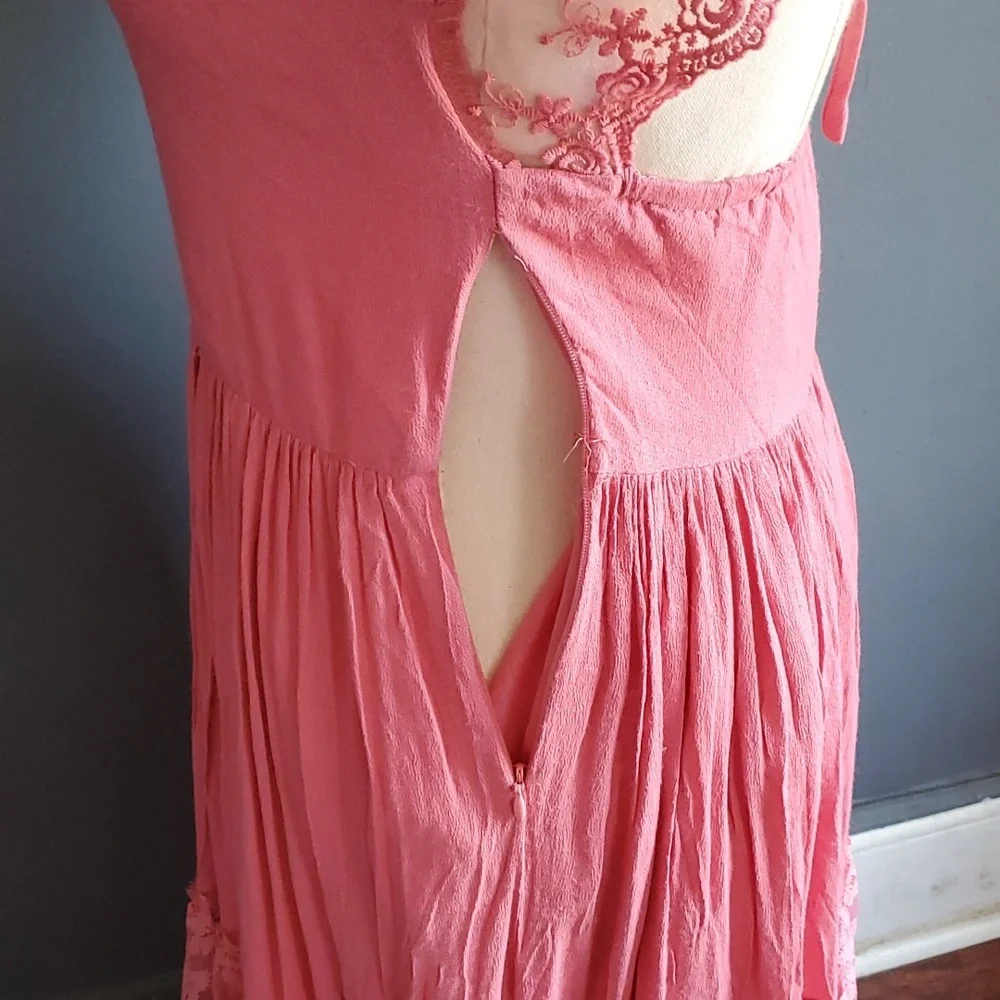 Mia Joy  catrin women pink Barbiecore dress size 12 - Picture 9 of 17